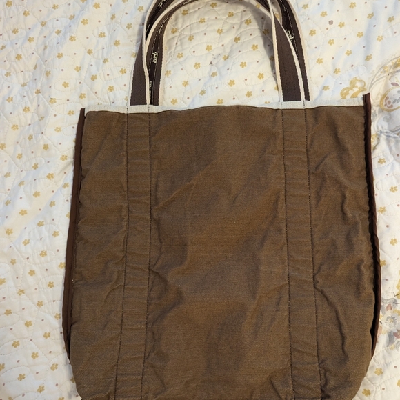 Handmade bag from Hermes dust bag and ribbons with cotton lining - Picture 7 of 14